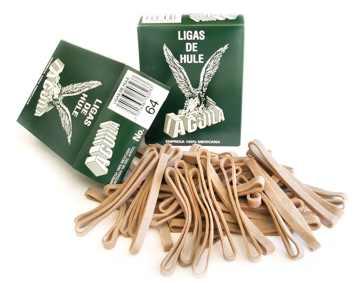 Pulseiras de escritório pesadas Eagle Rubber Garters de 100 gramas