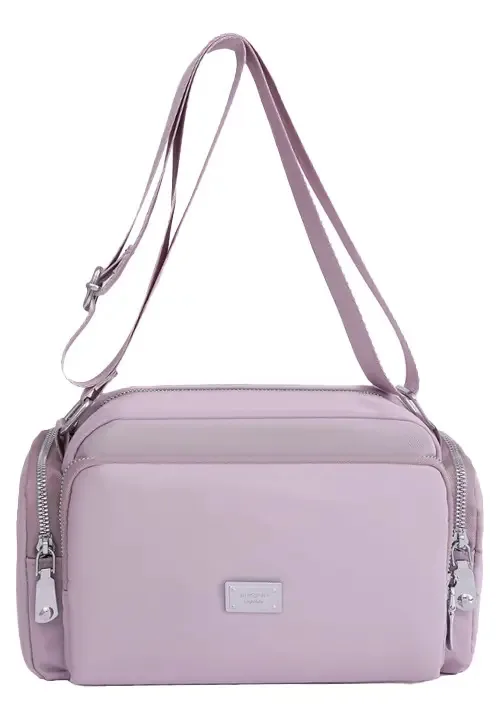 Bolsa de ombro tiracolo de moda feminina, bolsa de ombro grande, bolsas de ombro violetas