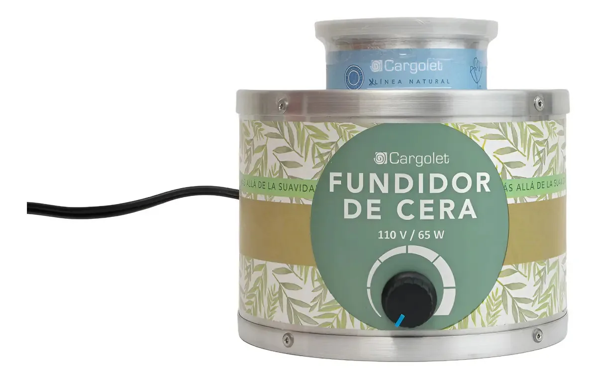 Derretedor de cera Cargolet ideal para qualquer peso ou tamanho