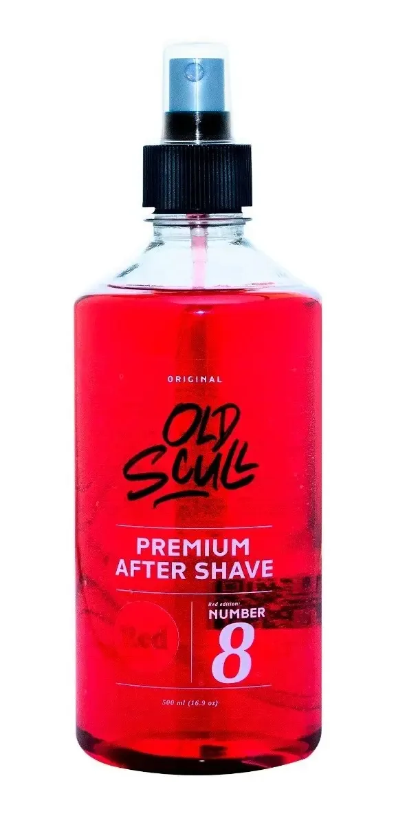Loção pós-barba Old Scull 500 ml cor A