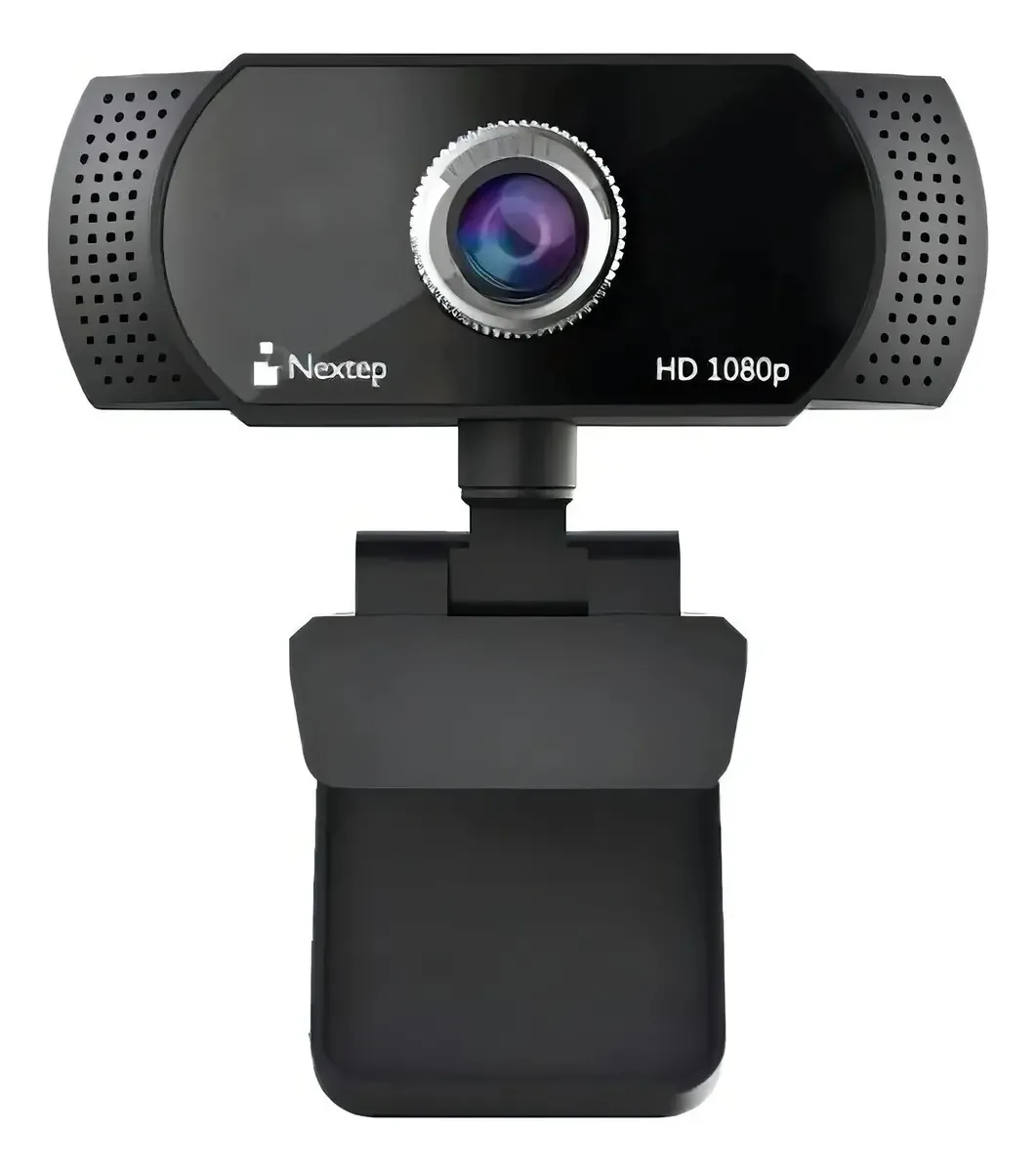 Webcam preta Nextep NE-423 Full HD