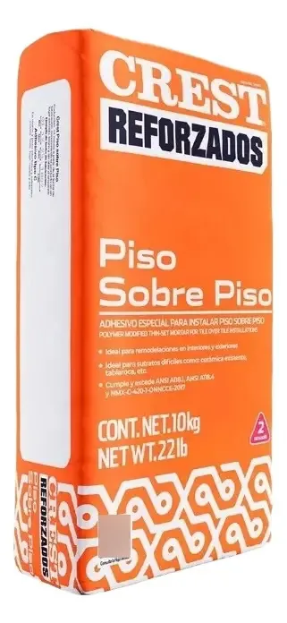 Adesivo reforçado de chão a chão Crest 10 kg