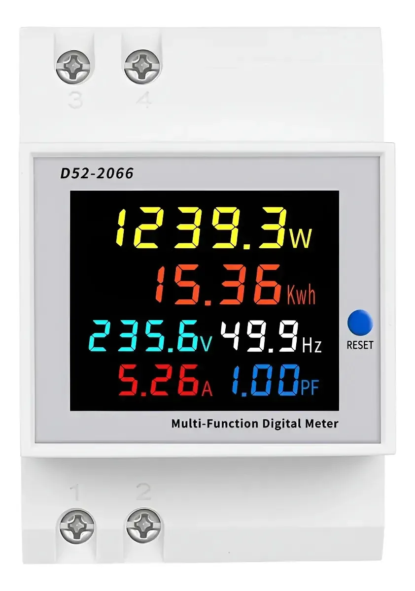 Medidor de eletricidade monofásico Smart Home