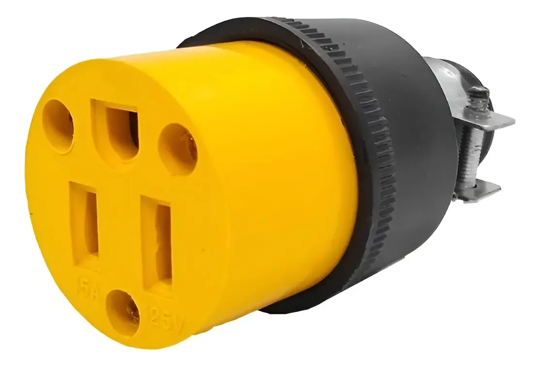 Fulgore reforçado com 10 contatos, prático com braçadeira Fu1140 amarela