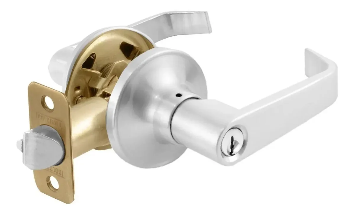 Fechadura institucional Matt Chrome
