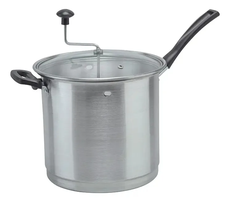 Pote Palomera de aço inoxidável cinza Alpro
