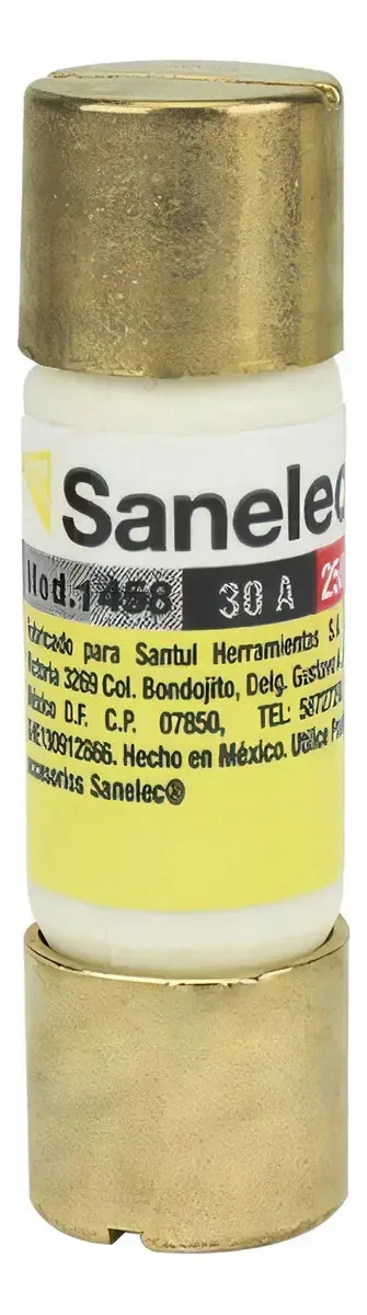 Fusível renovável Sanelec tipo H 30a 10 peças