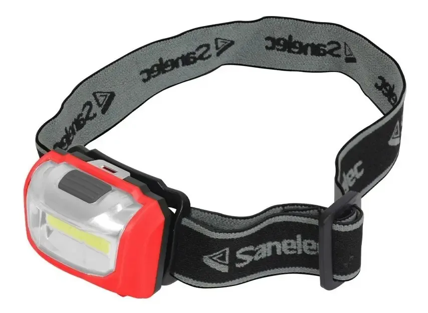 Lanterna LED de mineração operada por bateria Sanelec, alcance de 50 m