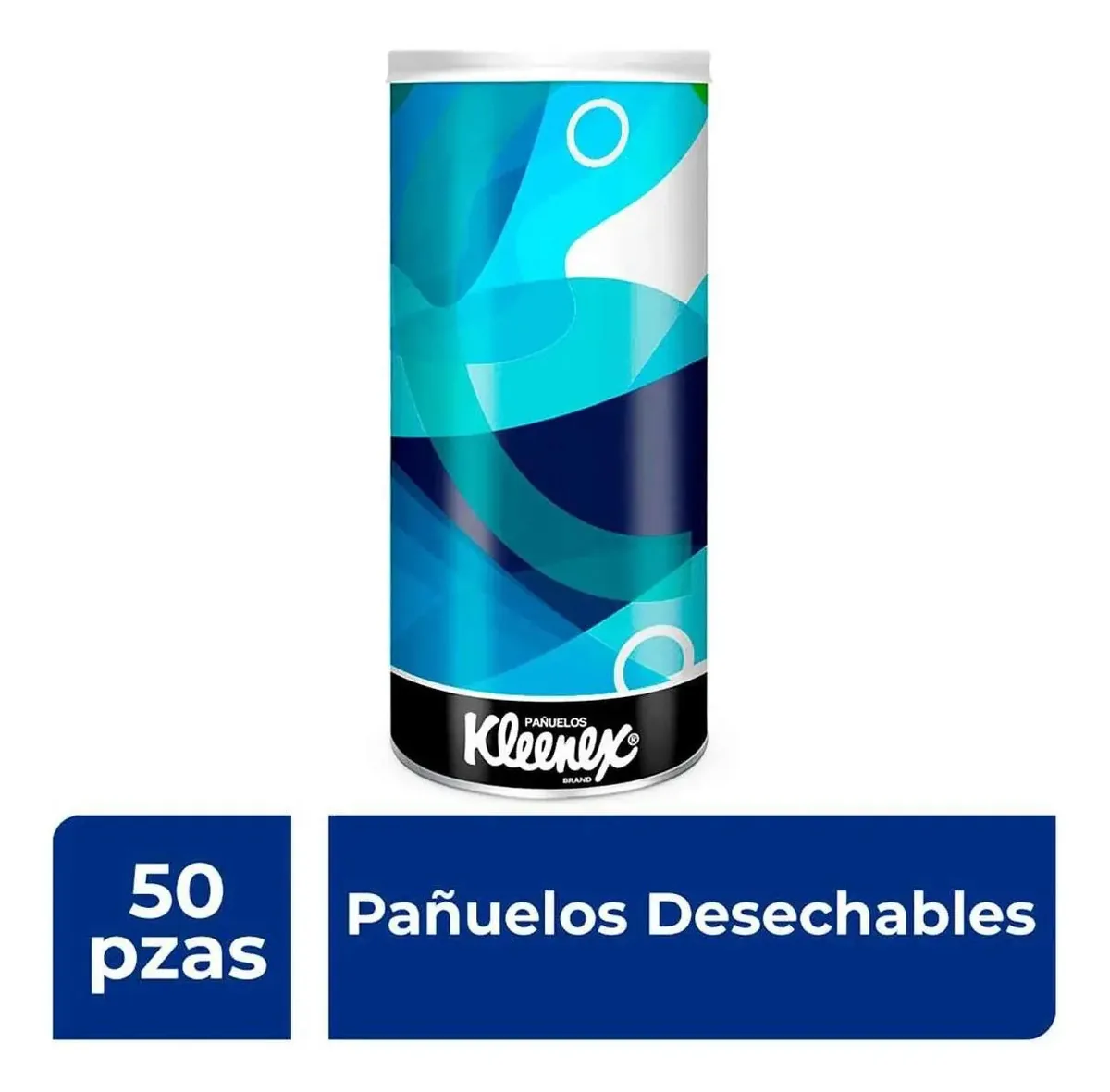 Pañuelos Faciais Kleenex Bote 50 Pañuelos