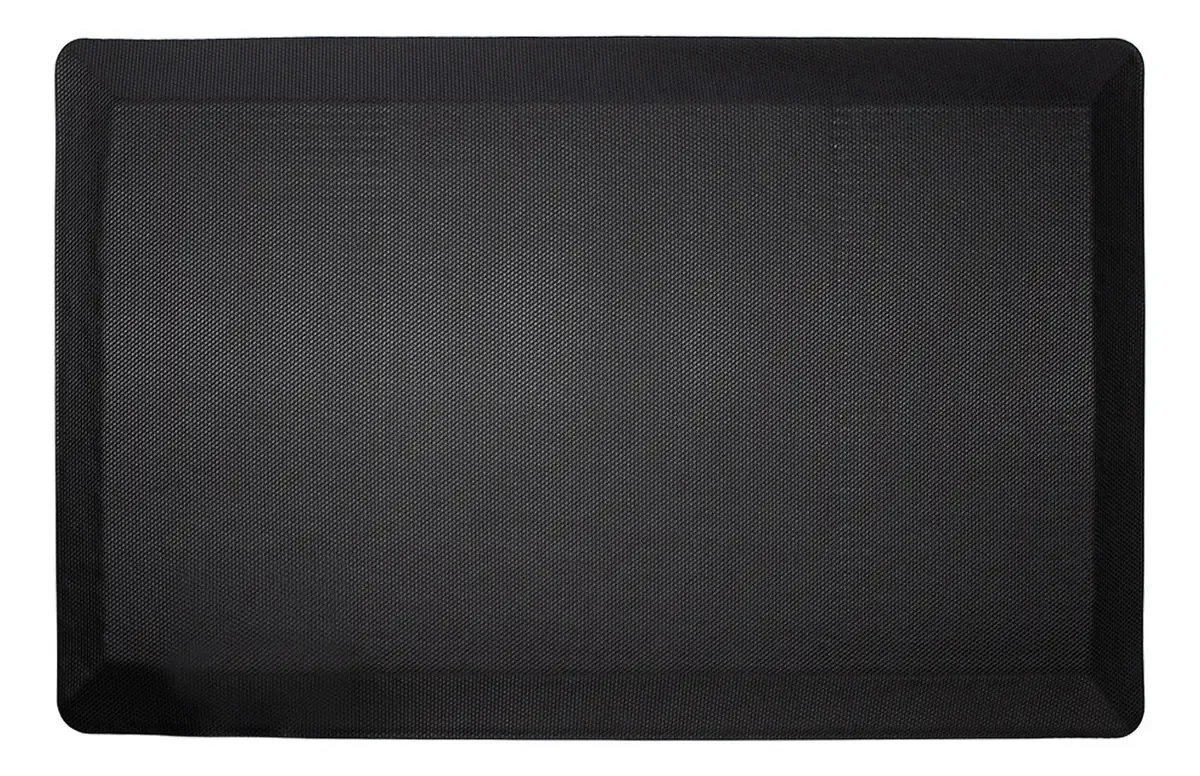 Tapete de cozinha antifadiga Kitchen Dib 46x76 cm de largura 46 cm, cor preta, design de tecido, preto, 2, comprimento, 76 cm