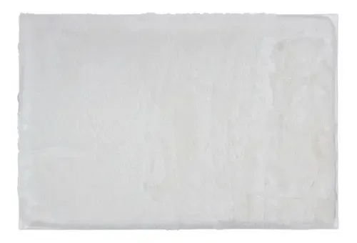Tapete de banho de pele Tapete de banho 40x60 cm branco