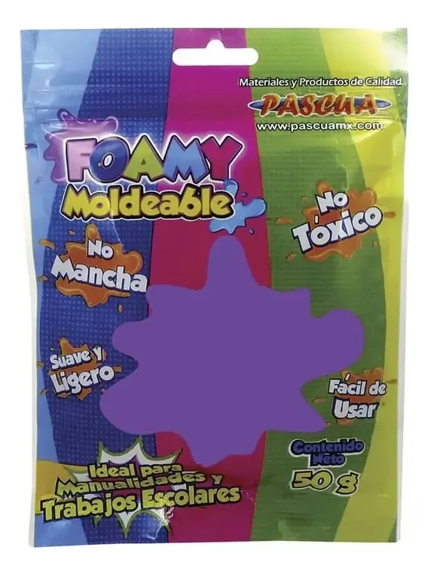 Espumoso Moldável 50g Cor de Páscoa Laranja