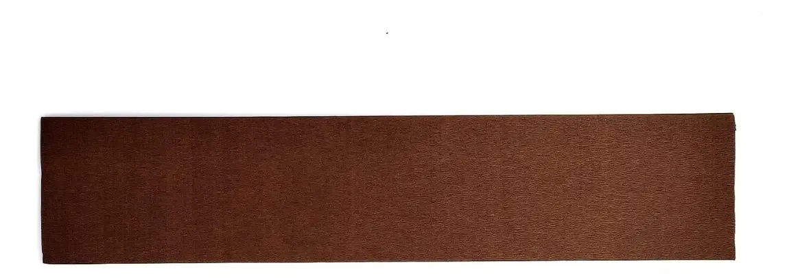 10 papéis crepom, uma cor, 200 cm x 50 cm, cor, café