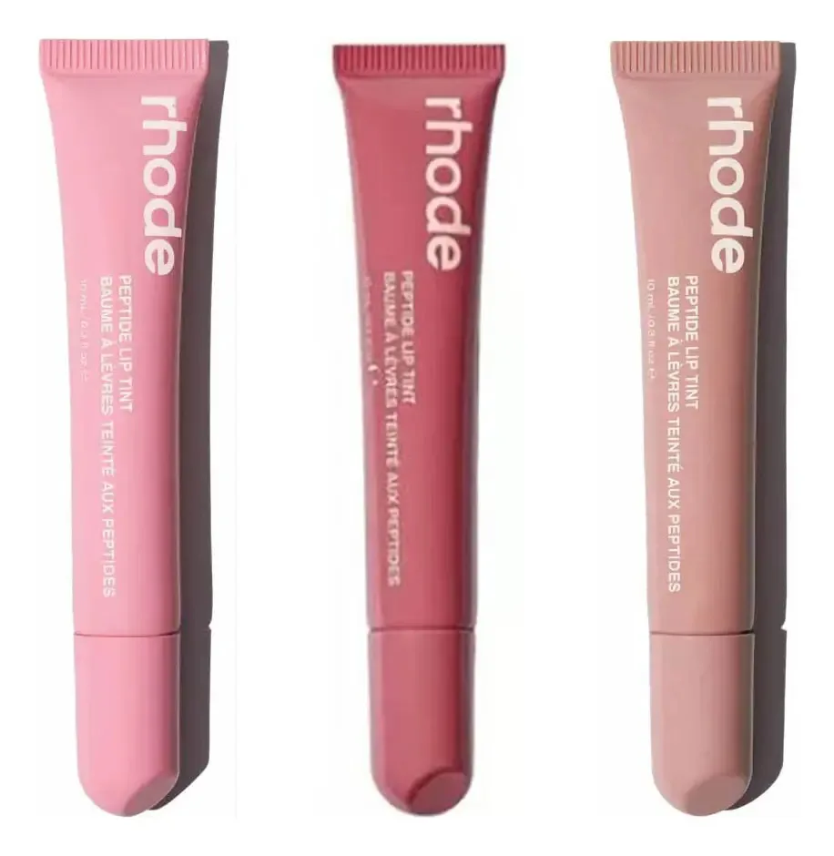 Kit Rhode Peptide Lip Tint 3 Unidades: Fita, Salty Tan e Toast
