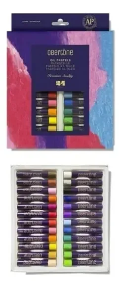 Pastel de óleo/pastéis de óleo Obertone 24 cores