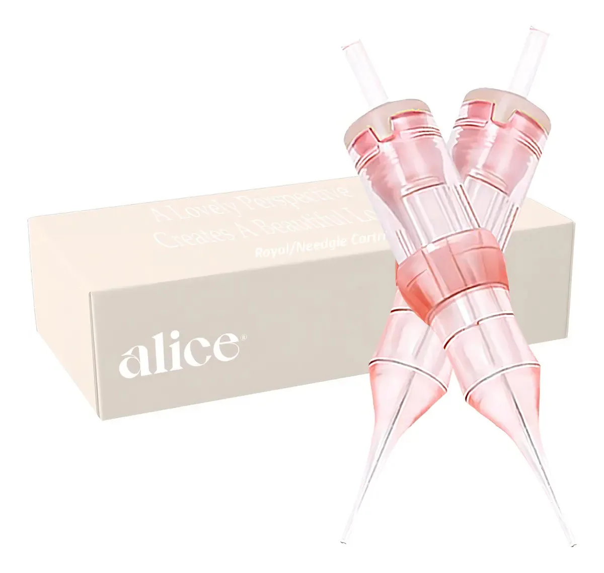 Cartucho de agulhas de microblading Alice Cosmetic Rllt 20 Color 2203