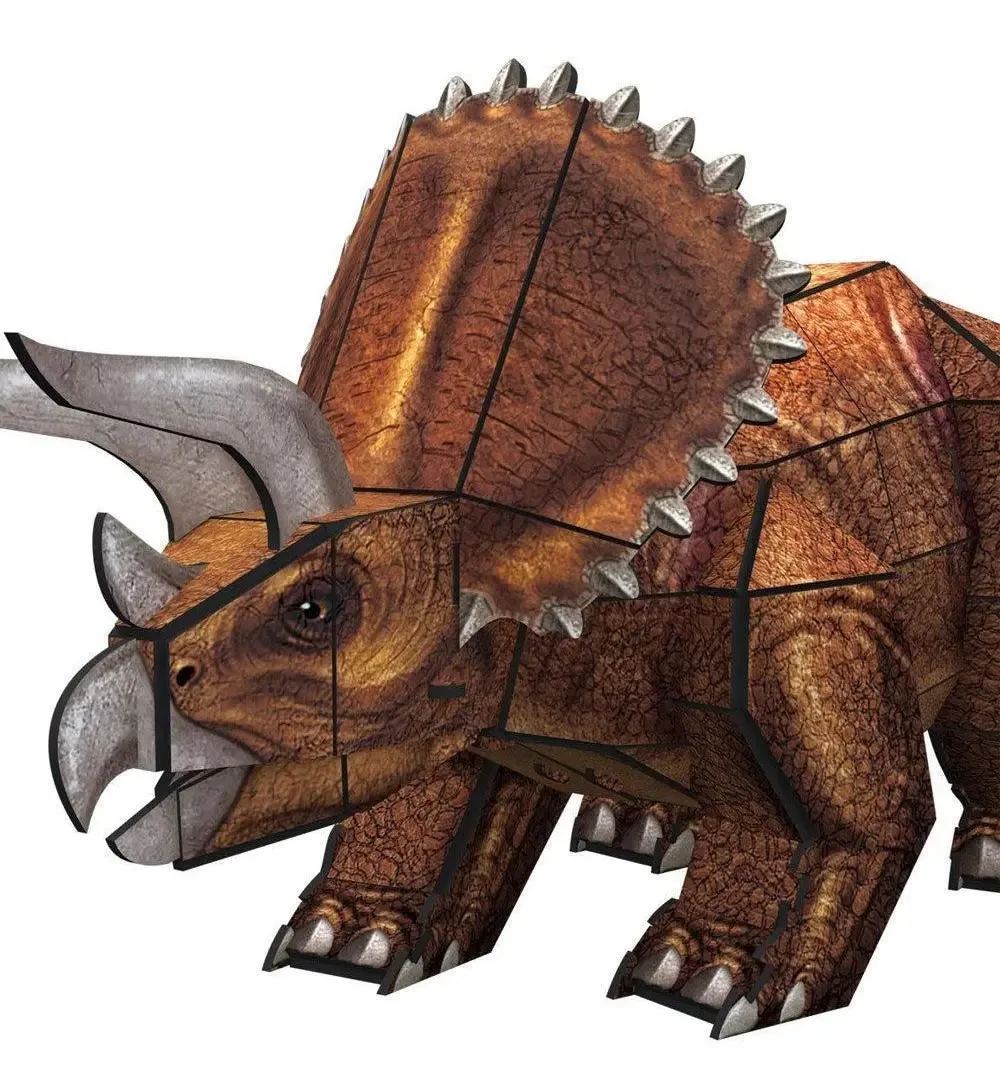Quebra-cabeças 3D Real Triceratops Jmlc66