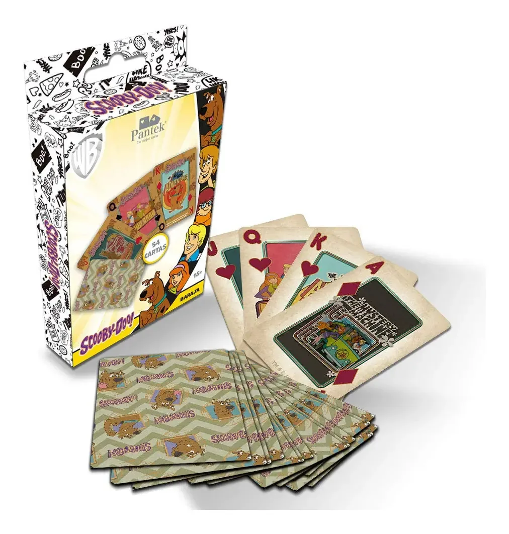 Baralho Colecionável Scooby Doo Pantek 54 Cartas