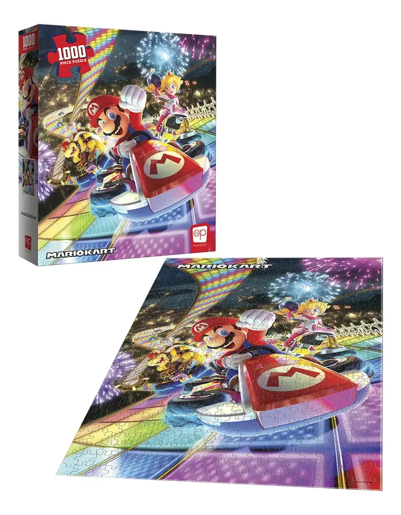 Quebra-cabeça Mario Kart Arociris de 1000 peças