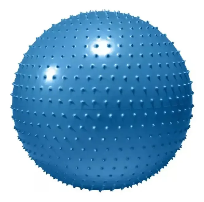 Bola de ioga Wilson Shiatsu Pilates 65cm azul Ps0065