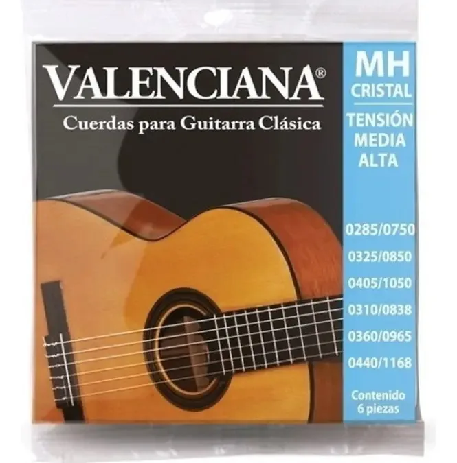 Corda de guitarra clássica La Valenciana Mod Vags430Mac
