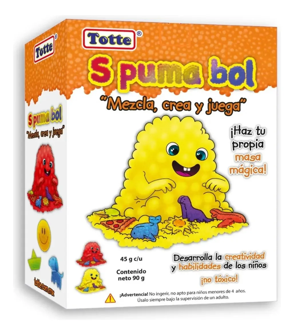 Kit S Puma Bol Totte | Faça com que o Slimes Crunchy seja divertido
