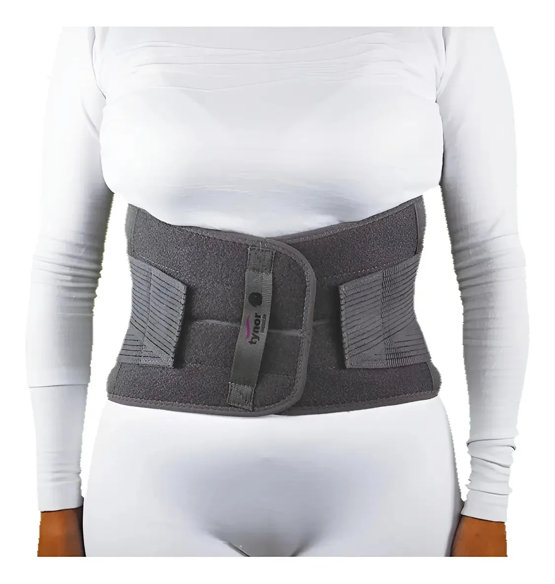 Cinto de suporte sacral lombar com hastes flexíveis A08 Tynor tamanho Xxl
