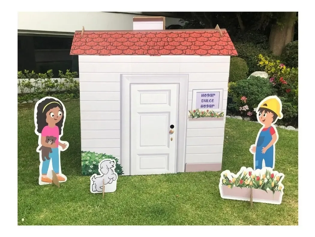 Casa para meninos e meninas Titos Home Sweet Home Cor branca