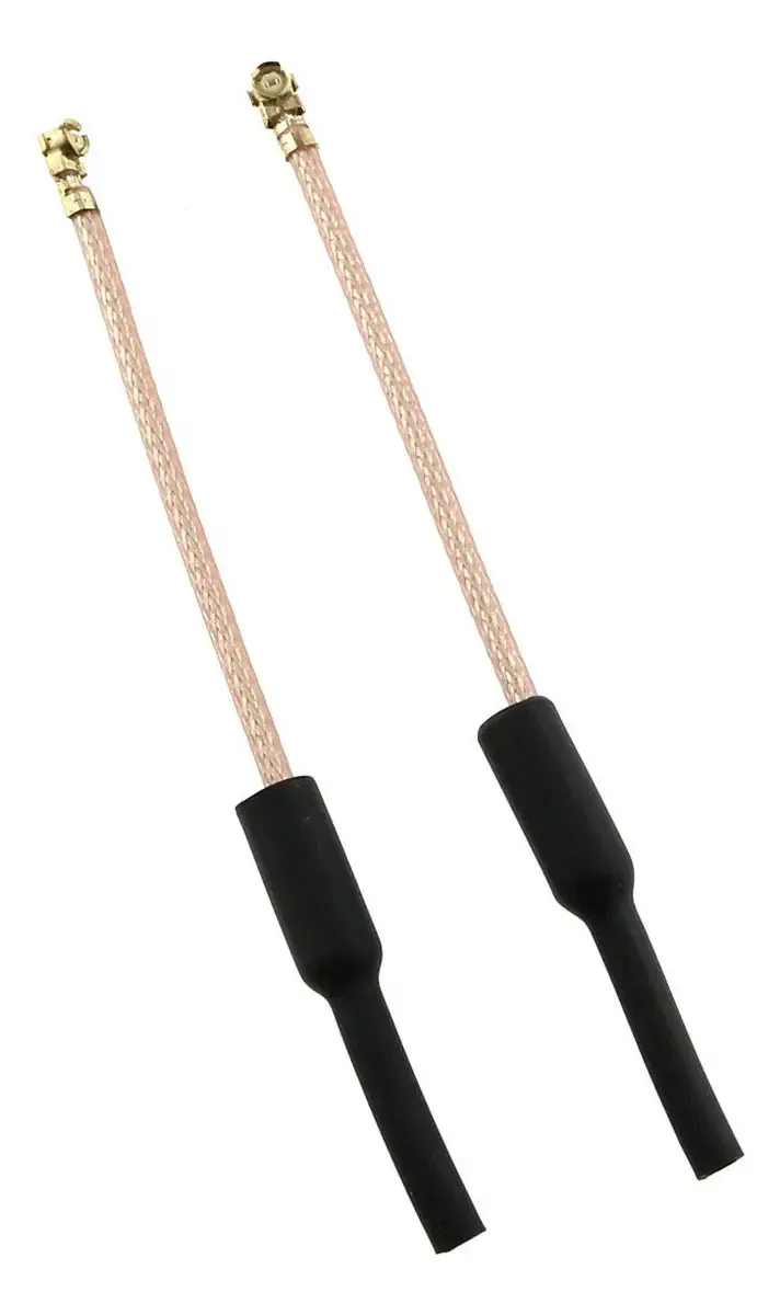 E-outstanding Antena para Drones, Pacote de 2 Unidades, Alta Ganho, Cor Preta. Ideal para melhorar o sinal e o desempenho do seu drone.
