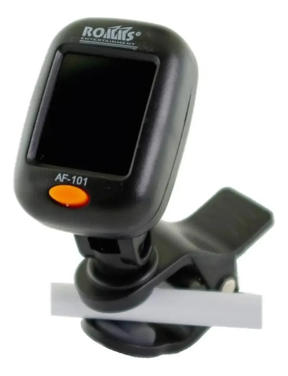 Sintonizador de instrumentos com clipe digital Af-101