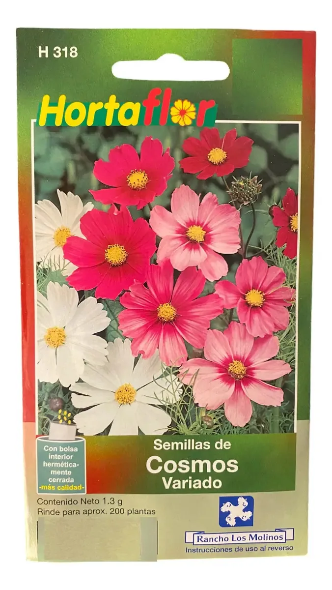 Sementes Cosmos variadas