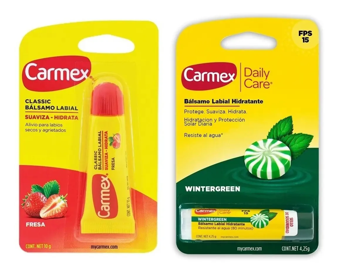 Carmex Tubo Morango + Wintergreen