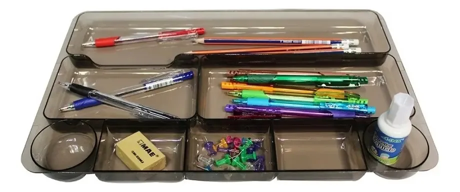 Organizador de Escritório Mae M-977.5 Cor Fumaça