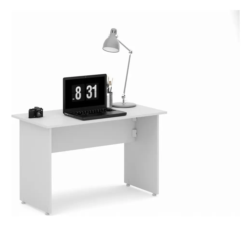 Mesa de estudante branca moderna 1,20x60