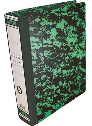 Gravador verde marmorizado Oficio Fortec