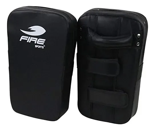 Fire Sports® Par de Paos para Taekwondo e Karatê Chutes Artes Marciais Preto