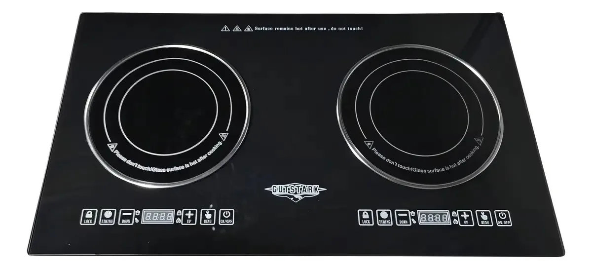 Fogão cooktop - Gutstark mkz-parrillainduc2 cor preto - 2 queimadores