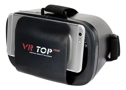 Mini lentes 3D, óculos de realidade virtual, smartphone Vr+