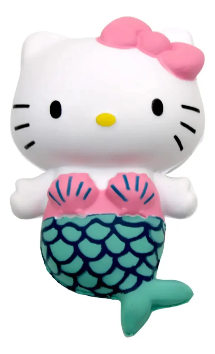 Coleção Squishy Hello Kitty Mermaid 15 cm