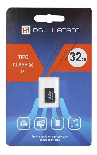 Memória Micro Sd 32gb preta