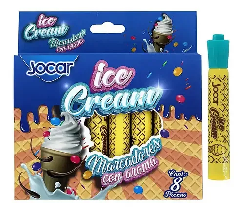 Marcadores com marcadores perfumados Material escolar