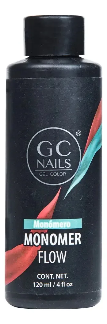 Pó diluente acrílico Monomer Gc Nails 120ml para unhas