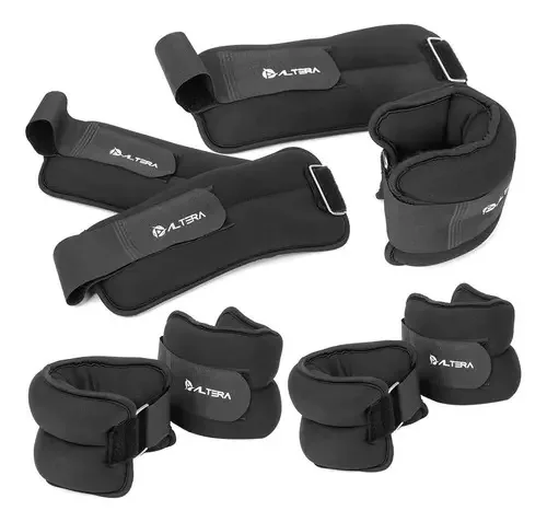 Kit de polainas de treinamento de velocidade, 4 pares, 8 unidades