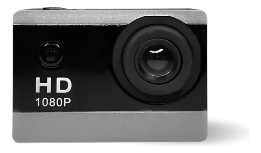 Câmera Esportiva Tipo Go Pro Submersível 1080p Hd Preto