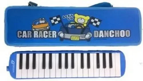 Estojo semirrígido Melodica 32 Keys Vitale Blue QM32a4-bl