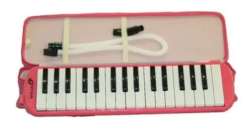 Capa semirrígida Melodica 32 Keys Vitale Pink QM32a4-pk