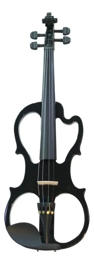 Violino elétrico 4/4 preto, Vitale E034/4BK cor preta