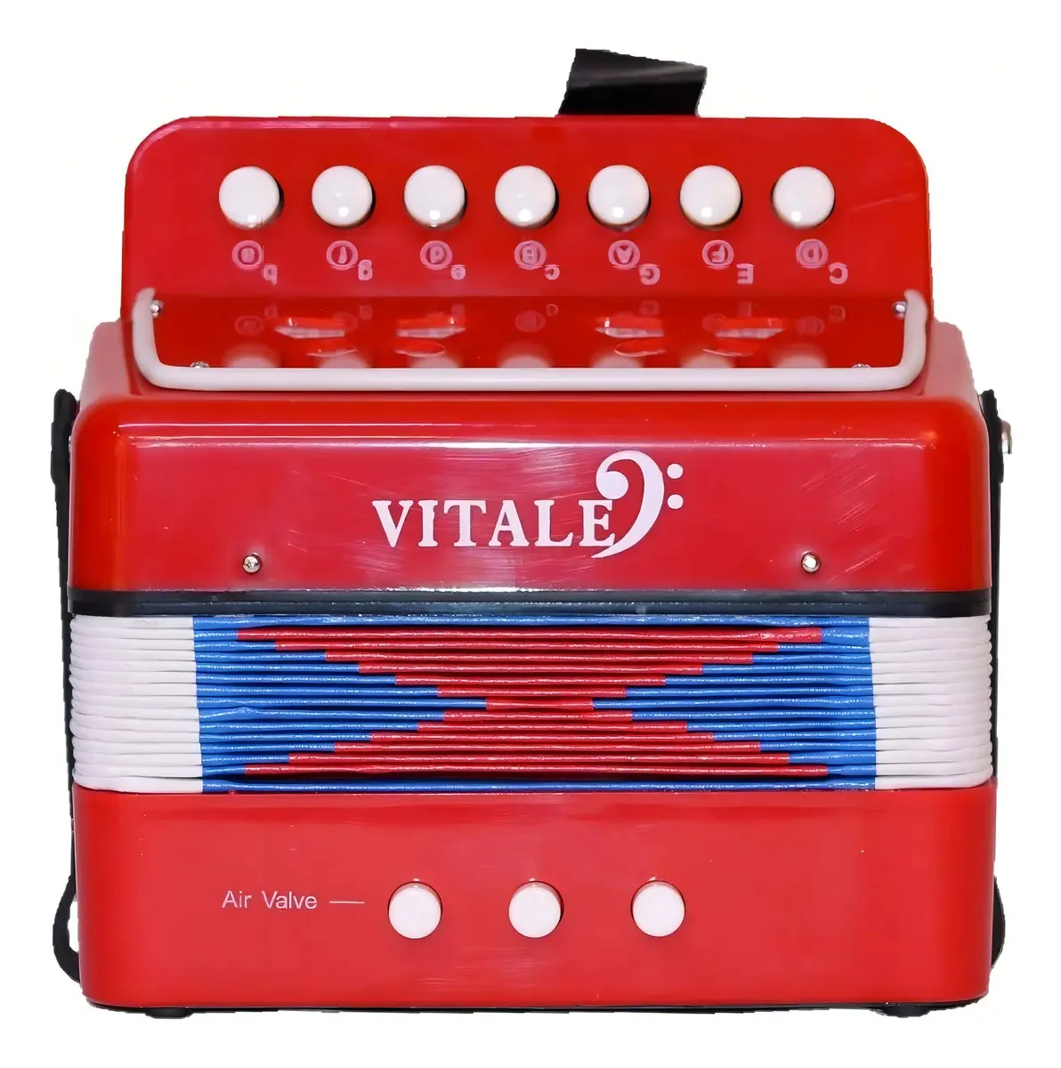 Vitale 214RD cor diatônica vermelha