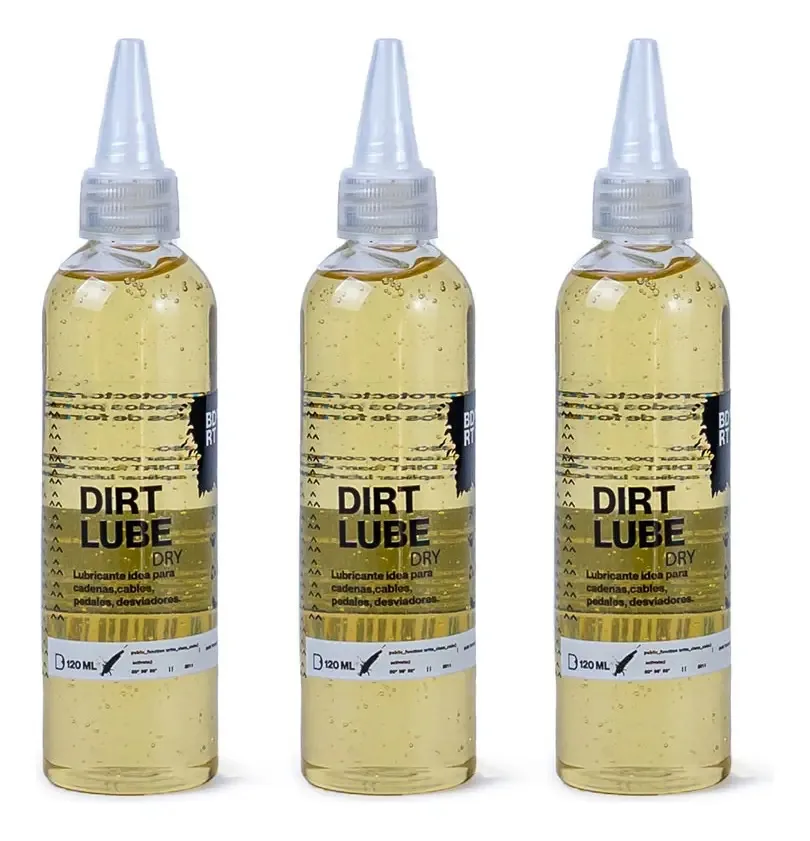 Lubrificantes de corrente para motocicletas 3 Bdrt Dry Lube 120 ml