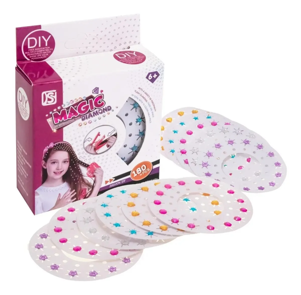 Discos de reposição Valo Concept com 180 gemas de cabelo